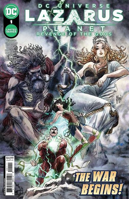 LAZARUS PLANET REVENGE OF THE GODS #1 LAZARUS PLANET REVENGE OF THE GODS #1