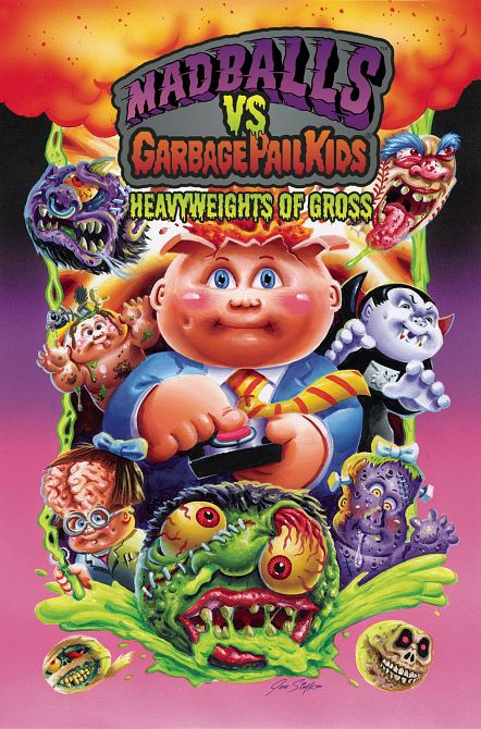 MADBALLS VS GARBAGE PAIL KIDS GROSS SGN & REMARKED EDITION HC