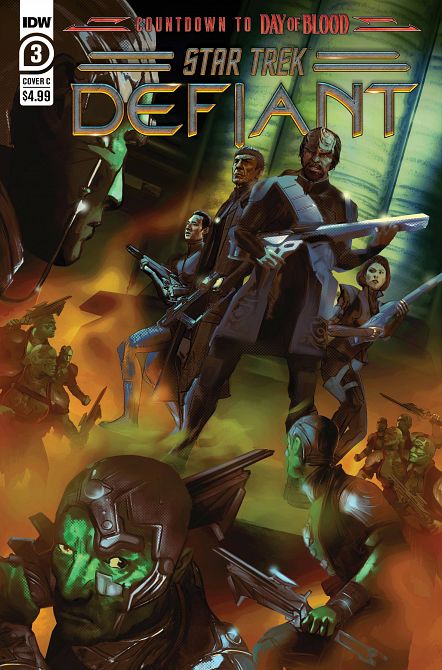 STAR TREK DEFIANT #3 STAR TREK DEFIANT #3