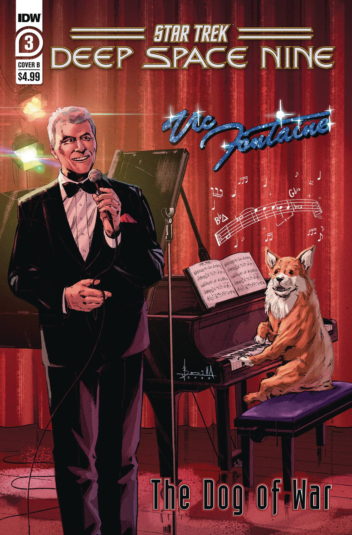 STAR TREK DS9 DOG OF WAR #3