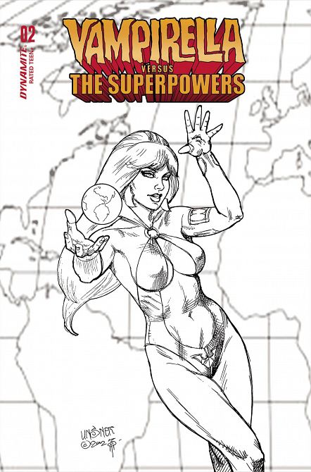 VAMPIRELLA VS SUPERPOWERS #2 VAMPIRELLA VS SUPERPOWERS #2