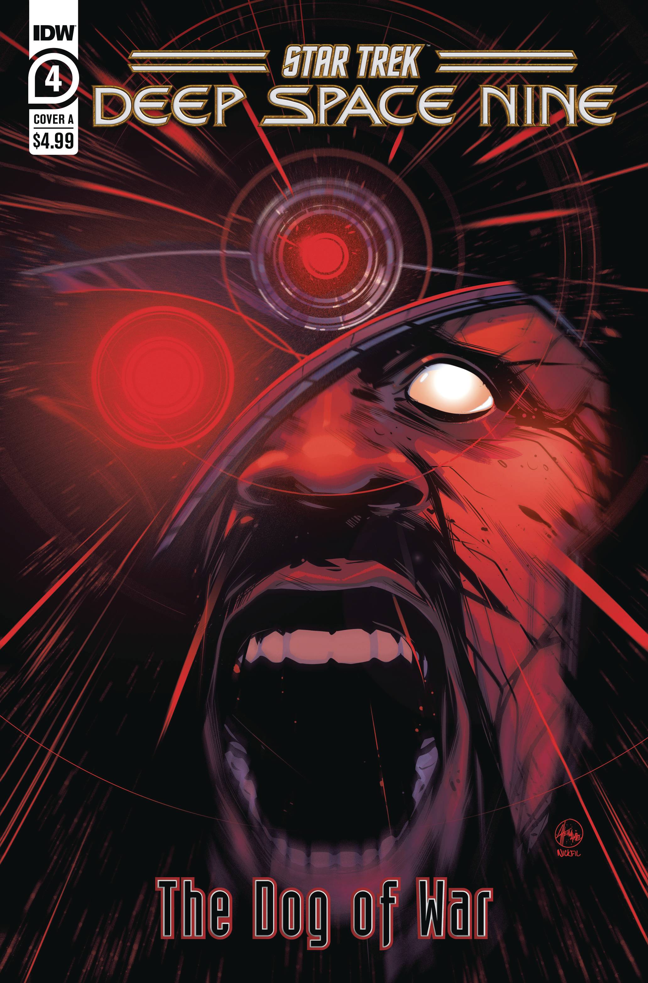 STAR TREK DS9 DOG OF WAR #4