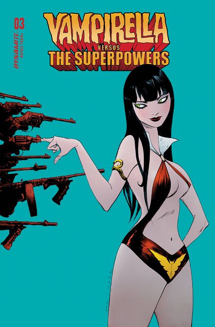 VAMPIRELLA VS SUPERPOWERS #3 VAMPIRELLA VS SUPERPOWERS #3