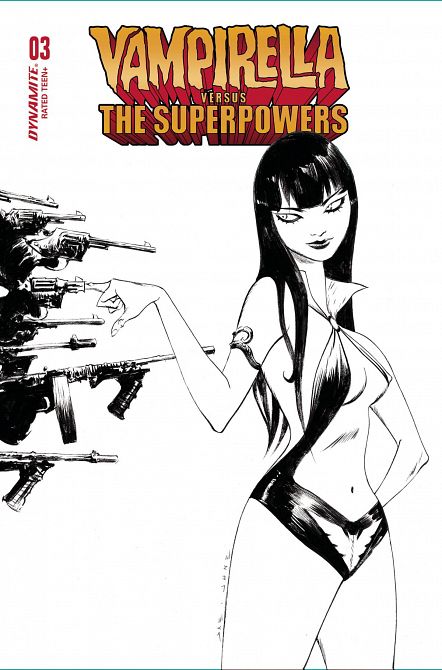VAMPIRELLA VS SUPERPOWERS #3 VAMPIRELLA VS SUPERPOWERS #3
