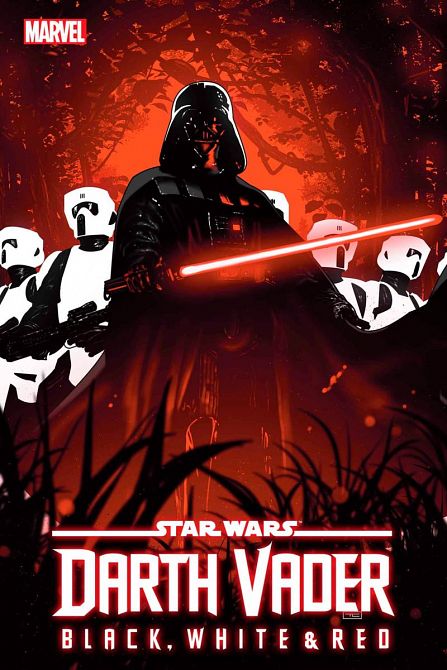 STAR WARS DARTH VADER BLACK WHITE AND RED #4 STAR WARS DARTH VADER BLACK WHITE AND RED #4
