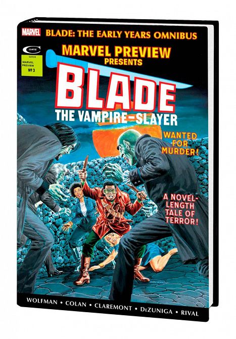 BLADE EARLY YEARS OMNIBUS HC MORROW DM VARIANT