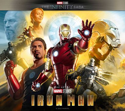 MARVEL STUDIOS INFINITY SAGA ART OF IRON MAN HC MARVEL STUDIOS INFINITY SAGA ART OF IRON MAN HC