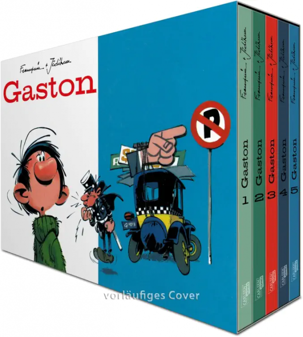 GASTON IM SCHUBER (100 JAHRE FRANQUIN) GASTON IM SCHUBER (100 JAHRE FRANQUIN)