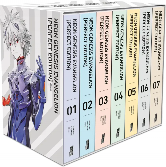 NEON GENESIS EVANGELION - PERFECT EDITION SAMMELSCHUBER MIT EXTRAS NEON GENESIS EVANGELION - PERFECT EDITION SAMMELSCHUBER MIT EXTRAS