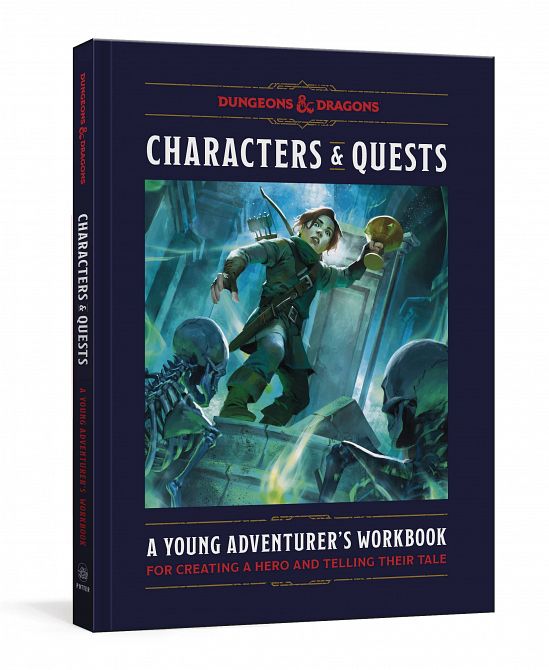 CHARACTERS & QUEST D&D WORKBOOK HC