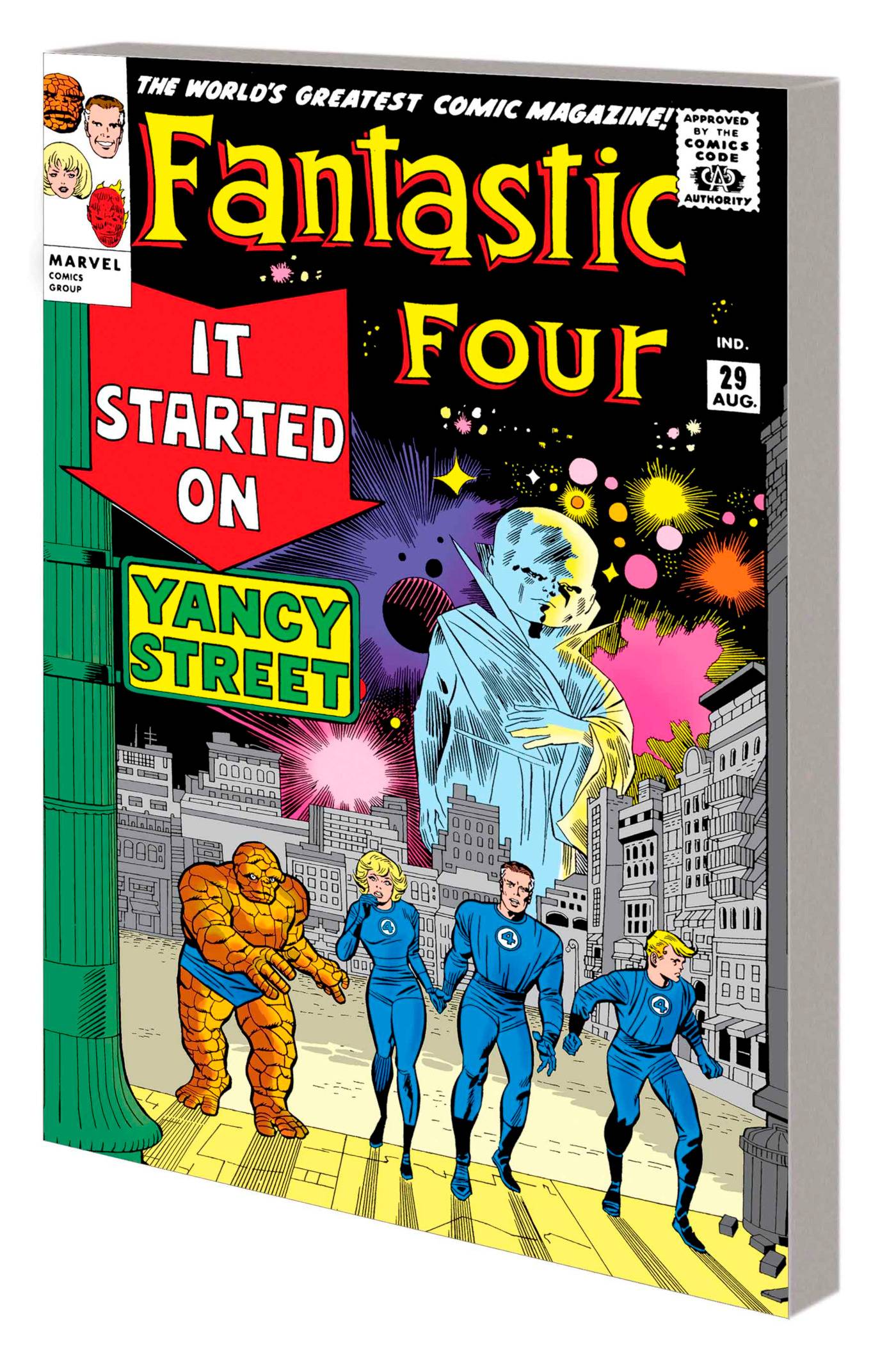 MIGHTY MARVEL MASTERWORKS FANTASTIC FOUR TP VOL 03 STARTED ON YANCY ST DM