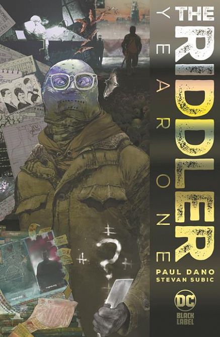 RIDDLER YEAR ONE HC DIRECT MARKET EXCLUSIVE VARIANT EDITION RIDDLER YEAR ONE HC DIRECT MARKET EXCLUSIVE VARIANT EDITION