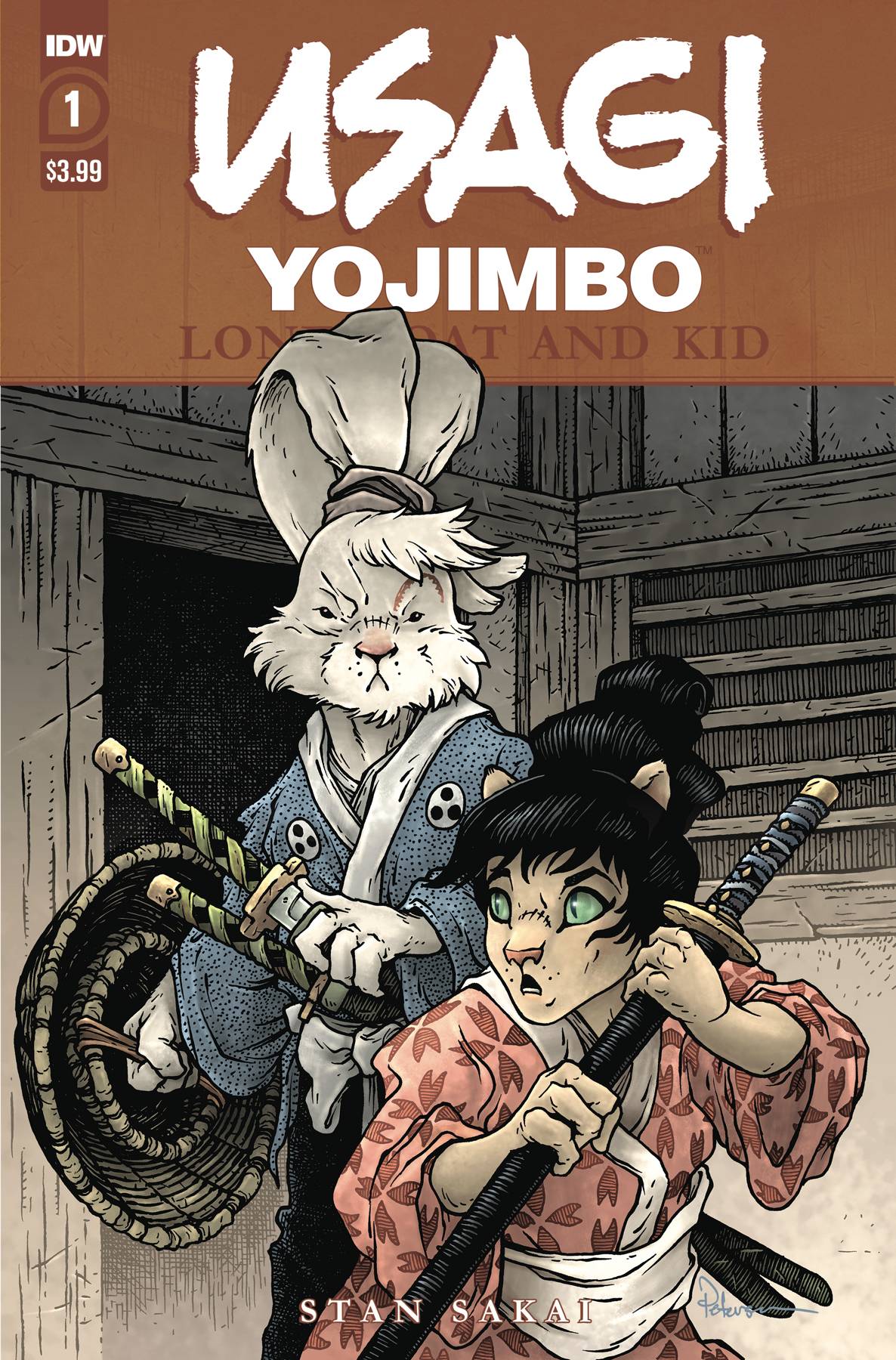 USAGI YOJIMBO LONE GOAT & KID (2022)