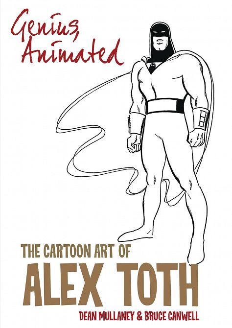 GENIUS ANIMATED CARTOON ART OF ALEX TOTH SC GENIUS ANIMATED CARTOON ART OF ALEX TOTH SC