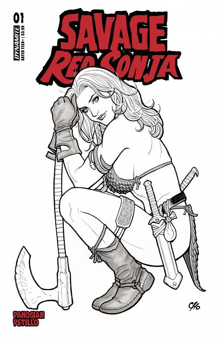 SAVAGE RED SONJA #1 SAVAGE RED SONJA #1