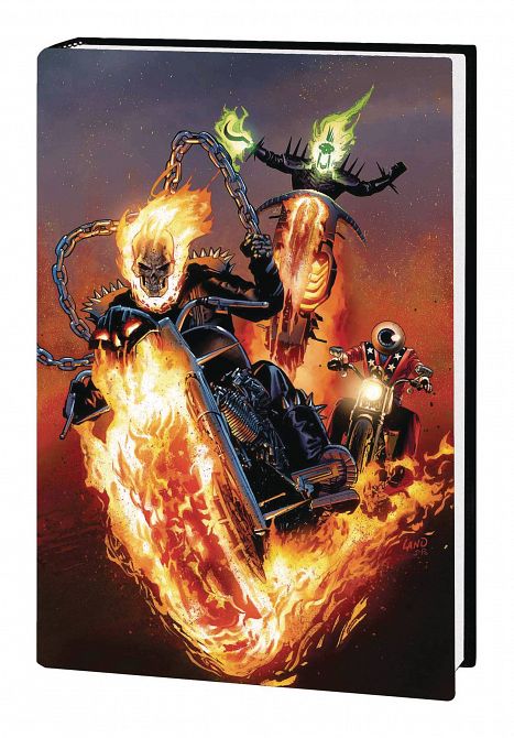 GHOST RIDER BY JASON AARON OMNIBUS HC NEW PTG DM VARIANT GHOST RIDER BY JASON AARON OMNIBUS HC NEW PTG DM VARIANT