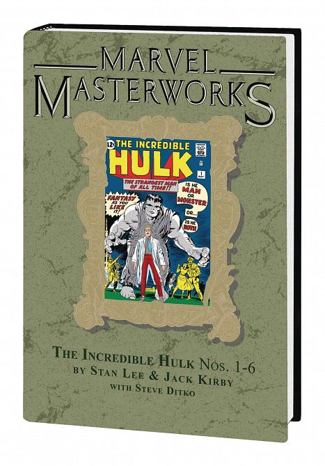 MARVEL MASTERWORKS INCREDIBLE HULK HC #1 DM VARIANT