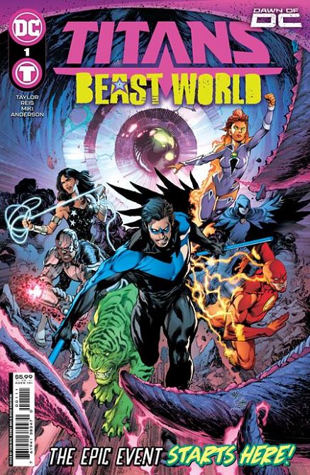 TITANS BEAST WORLD #1 TITANS BEAST WORLD #1