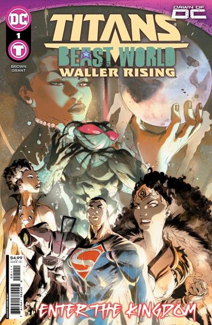 TITANS BEAST WORLD WALLER RISING #1 TITANS BEAST WORLD WALLER RISING #1