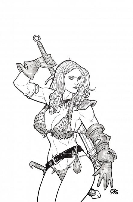 SAVAGE RED SONJA #2 SAVAGE RED SONJA #2