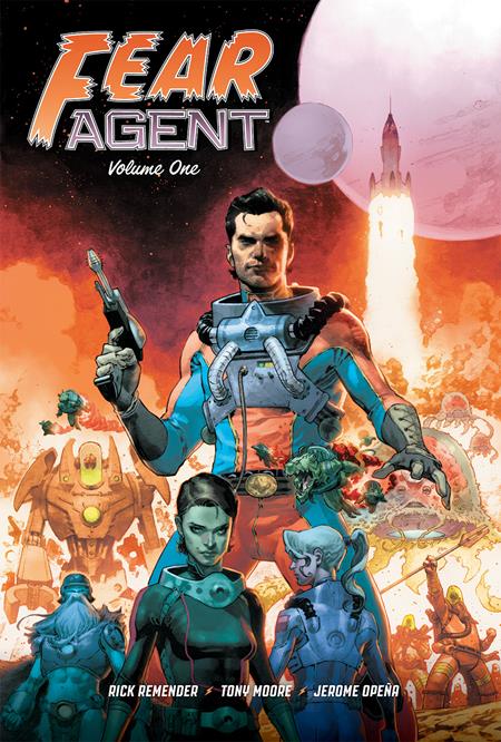 FEAR AGENT 20TH ANNIVERSARY DELUXE EDITION HC VOL 01 CVR B OPENA VARIANT