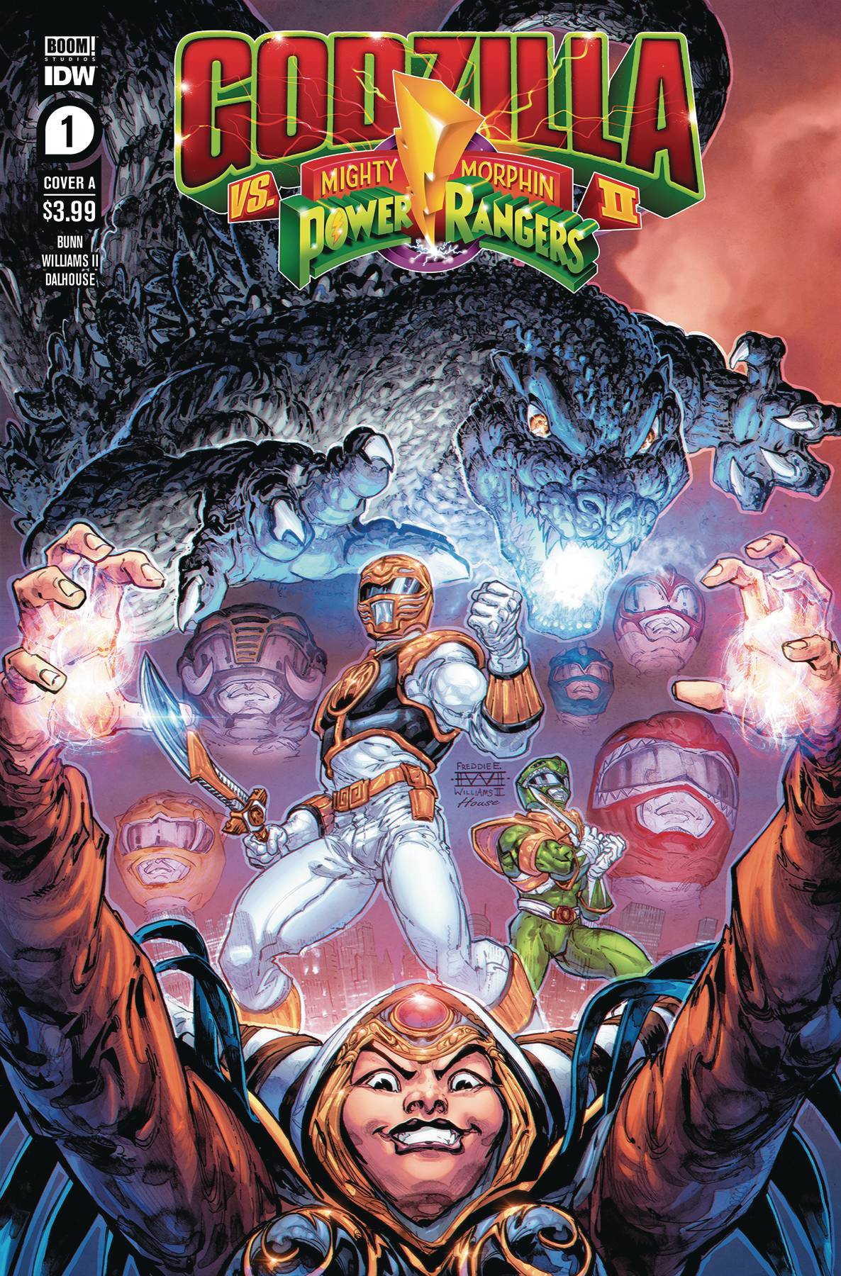 GODZILLA VS MMPR II #1 GODZILLA VS MMPR II #1