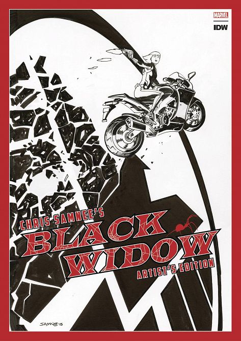 CHRIS SAMNEES BLACK WIDOW ARTISTS EDITION HC CHRIS SAMNEES BLACK WIDOW ARTISTS EDITION HC