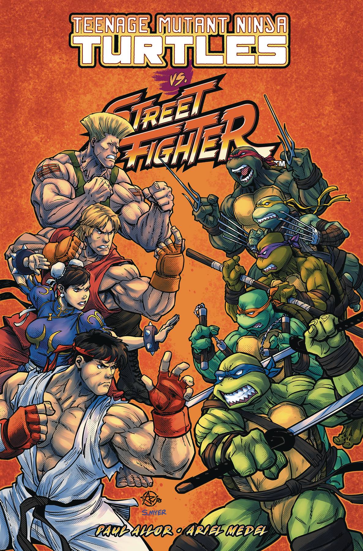 TMNT VS STREET FIGHTER TP TMNT VS STREET FIGHTER TP