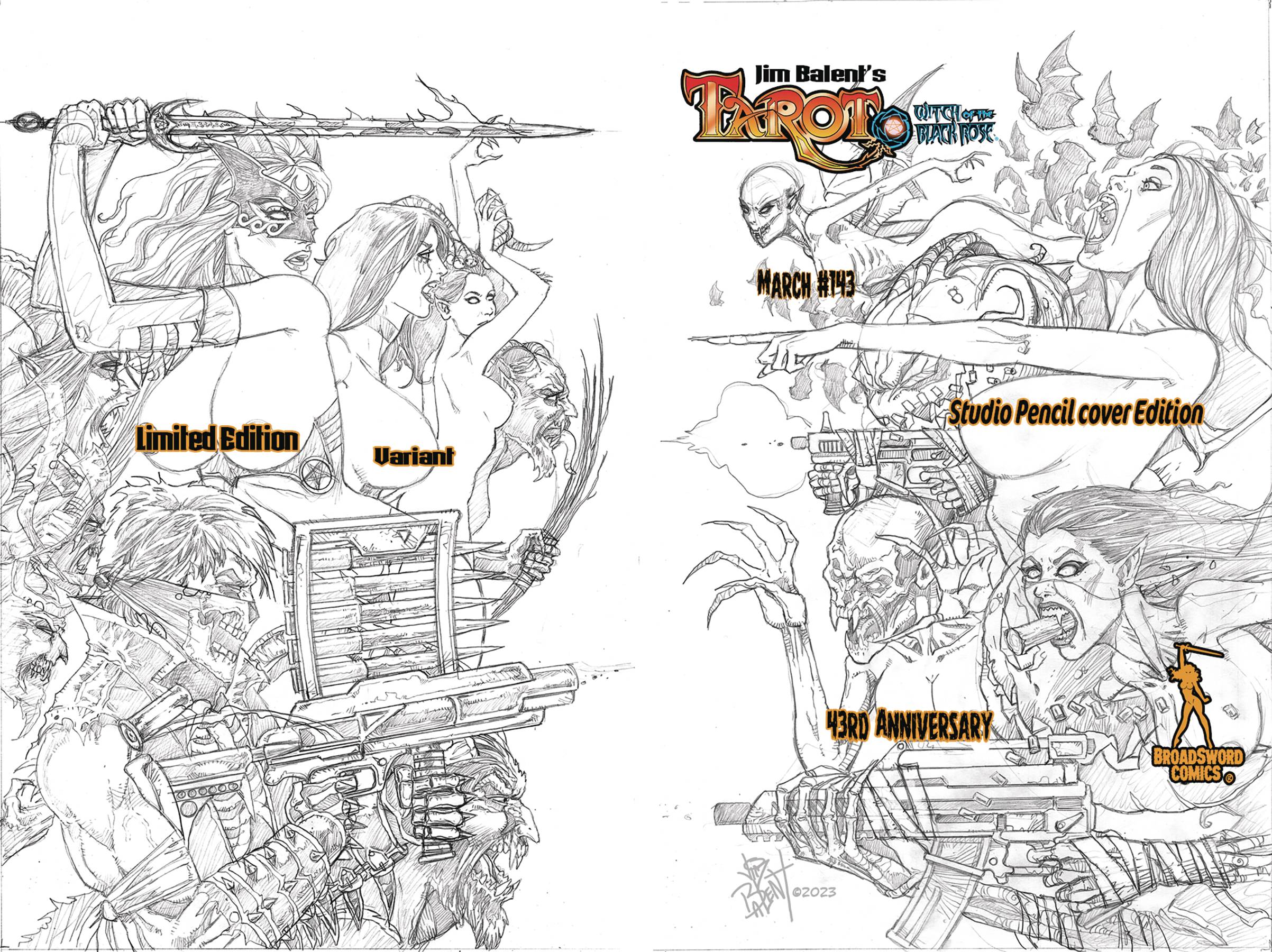 TAROT WITCH OF THE BLACK ROSE #143