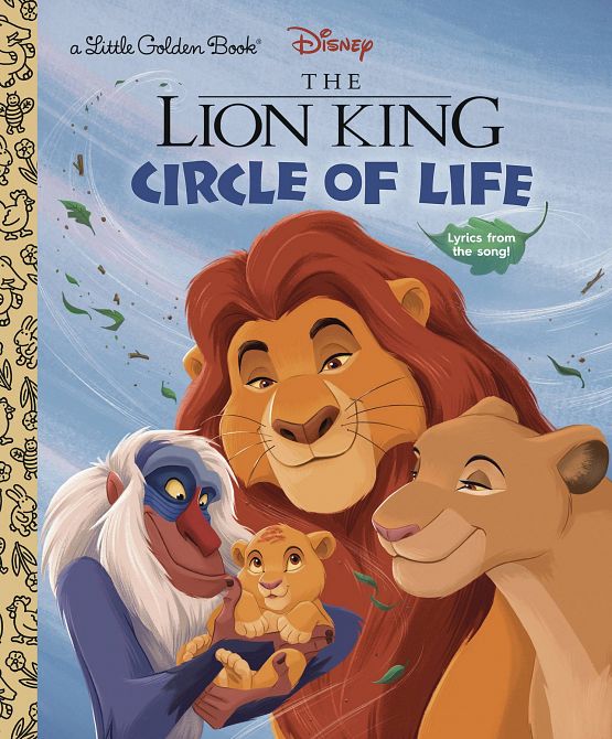 LION KING CIRCLE OF LIFE LITTLE GOLDEN BOOK HC