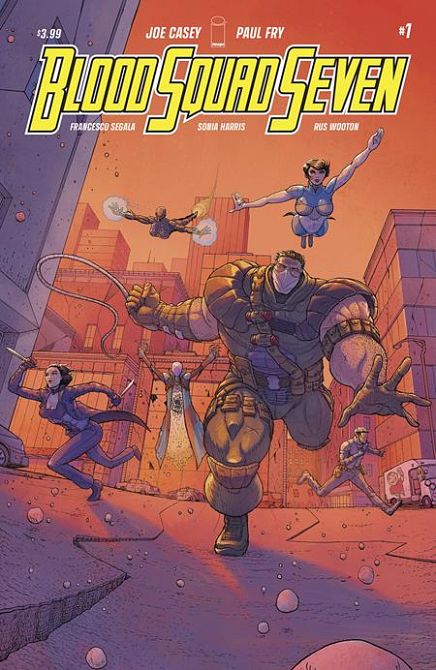 BLOOD SQUAD SEVEN #1 BLOOD SQUAD SEVEN #1