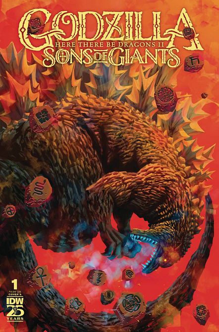 GODZILLA HERE THERE BE DRAGONS II SONS OF GIANTS #1 GODZILLA HERE THERE BE DRAGONS II SONS OF GIANTS #1