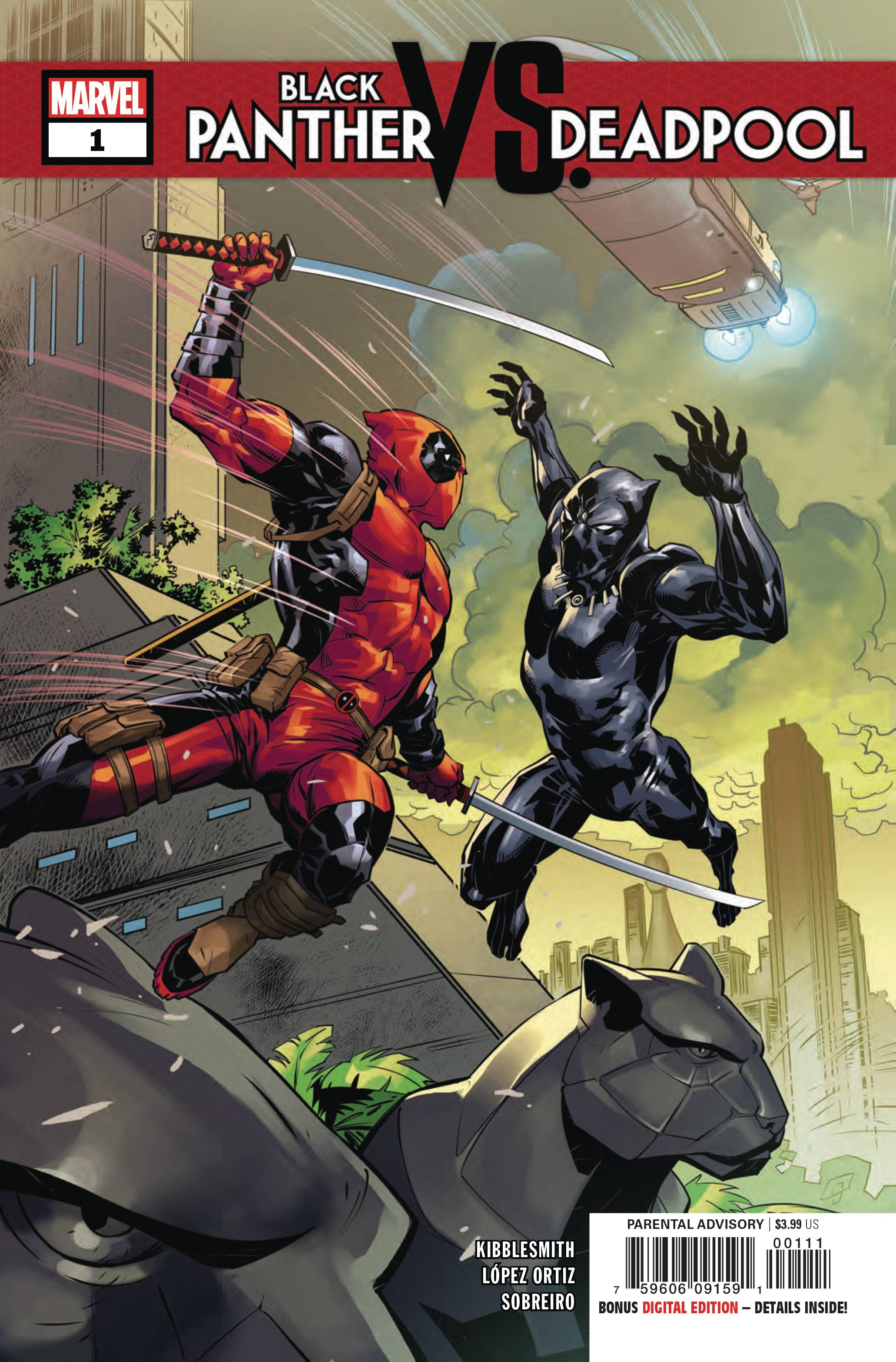 BLACK PANTHER VS DEADPOOL (2018)