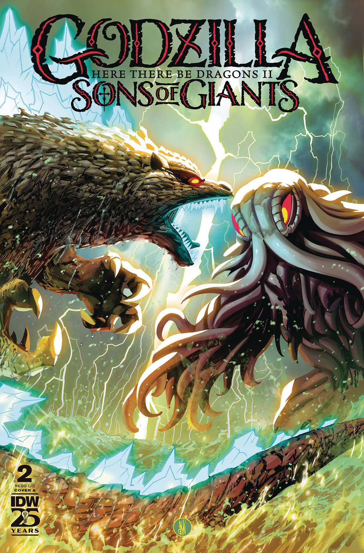 GODZILLA HERE THERE BE DRAGONS II SONS OF GIANTS #2 GODZILLA HERE THERE BE DRAGONS II SONS OF GIANTS #2