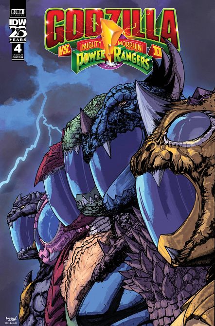 GODZILLA VS MMPR II #4 GODZILLA VS MMPR II #4