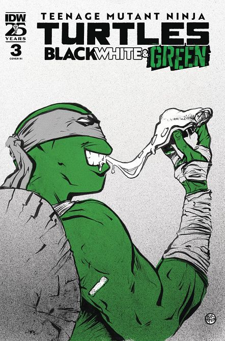 TMNT BLACK WHITE & GREEN #3 TMNT BLACK WHITE & GREEN #3