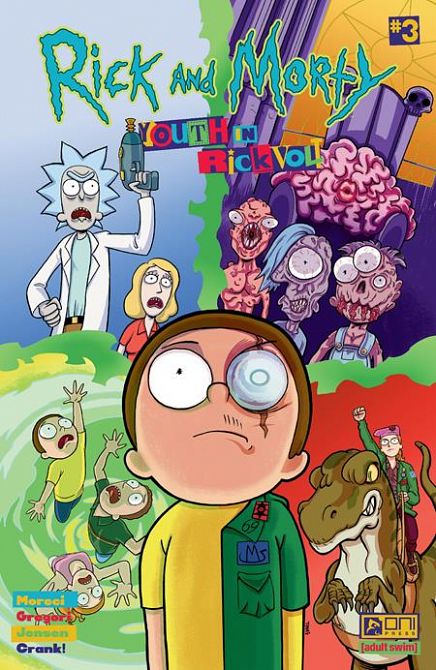 RICK AND MORTY YOUTH IN RICKVOLT #3 RICK AND MORTY YOUTH IN RICKVOLT #3