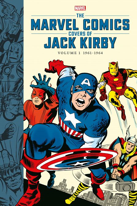 MARVEL COMICS COVERS OF JACK KIRBY HC MARVEL COMICS COVERS OF JACK KIRBY HC