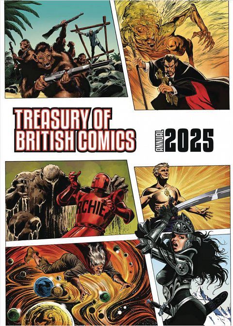 TREASURY OF BRITISH COMICS ANNUAL 2025 HC TREASURY OF BRITISH COMICS ANNUAL 2025 HC