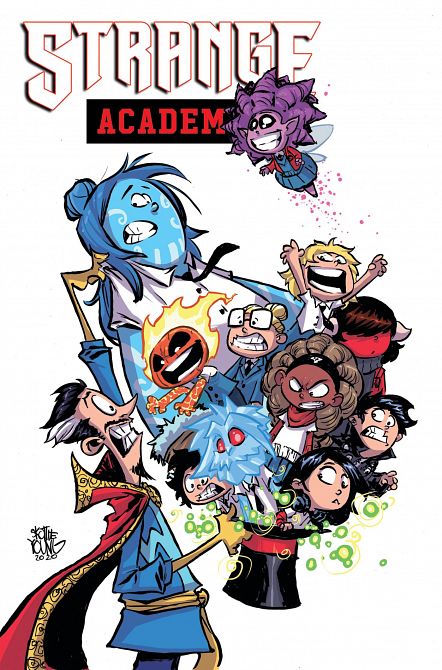 STRANGE ACADEMY OMNIBUS HC SKOTTIE YOUNG DM VARIANT STRANGE ACADEMY OMNIBUS HC SKOTTIE YOUNG DM VARIANT