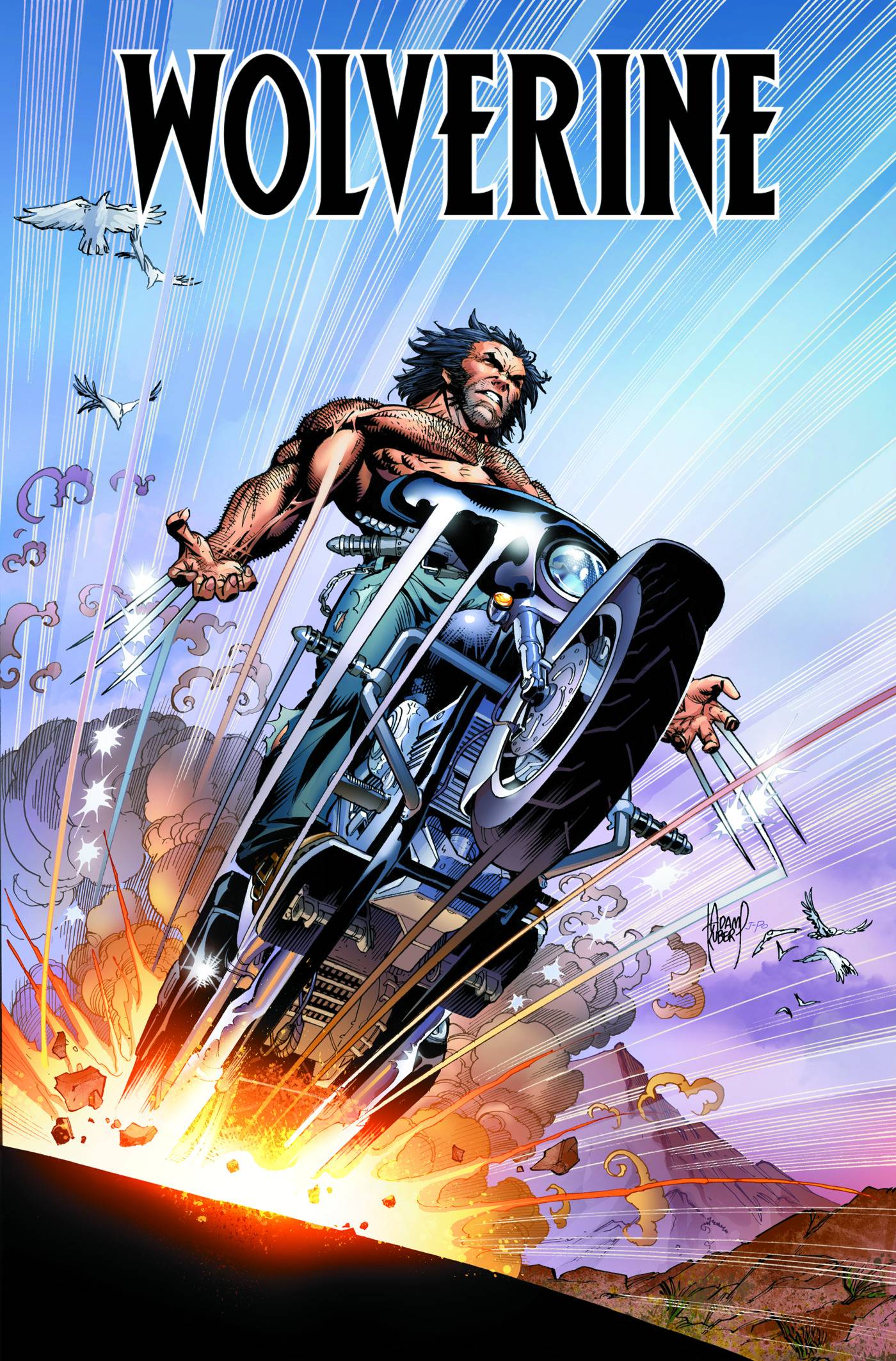 WOLVERINE BY JASON AARON OMNIBUS HC VOL 01 KUBERT DM VARIANT