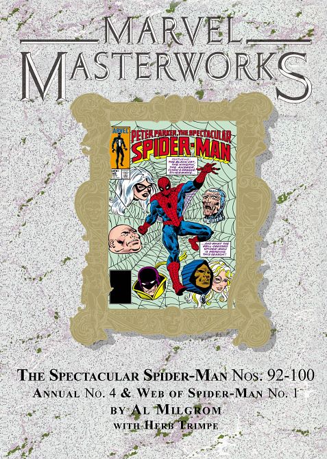 MARVEL MASTERWORKS THE SPECTACULAR SPIDER-MAN HC VOL 08 VOL 277 DM VARIANT MARVEL MASTERWORKS THE SPECTACULAR SPIDER-MAN HC VOL 08 VOL 277 DM VARIANT