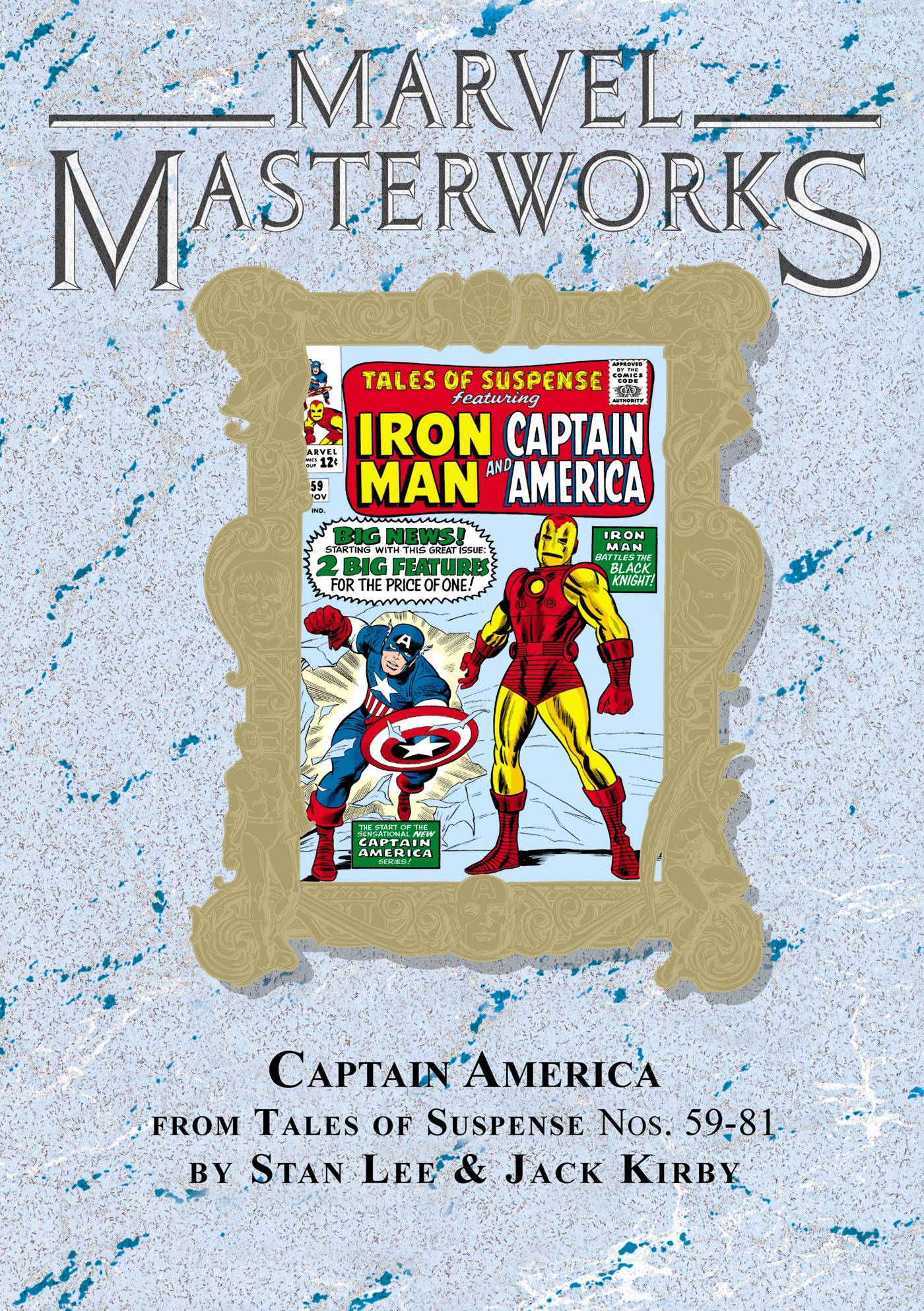 MARVEL MASTERWORKS CAPTAIN AMERICA HC VOL 01 DM VARIANT (REMASTERWORKS)