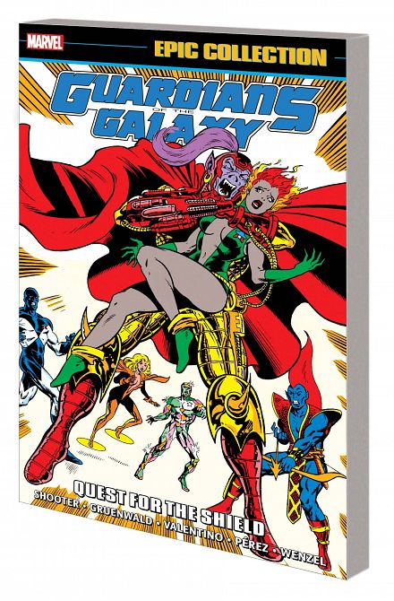 GUARDIANS OF THE GALAXY EPIC COLLECT TP VOL 02 TP QUEST FOR THE SHIELD GUARDIANS OF THE GALAXY EPIC COLLECT TP VOL 02 TP QUEST FOR THE SHIELD