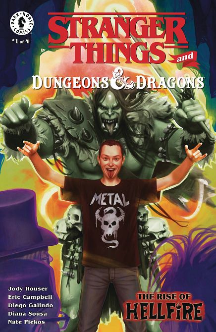 STRANGER THINGS D&D RISE OF HELLFIRE #1 STRANGER THINGS D&D RISE OF HELLFIRE #1