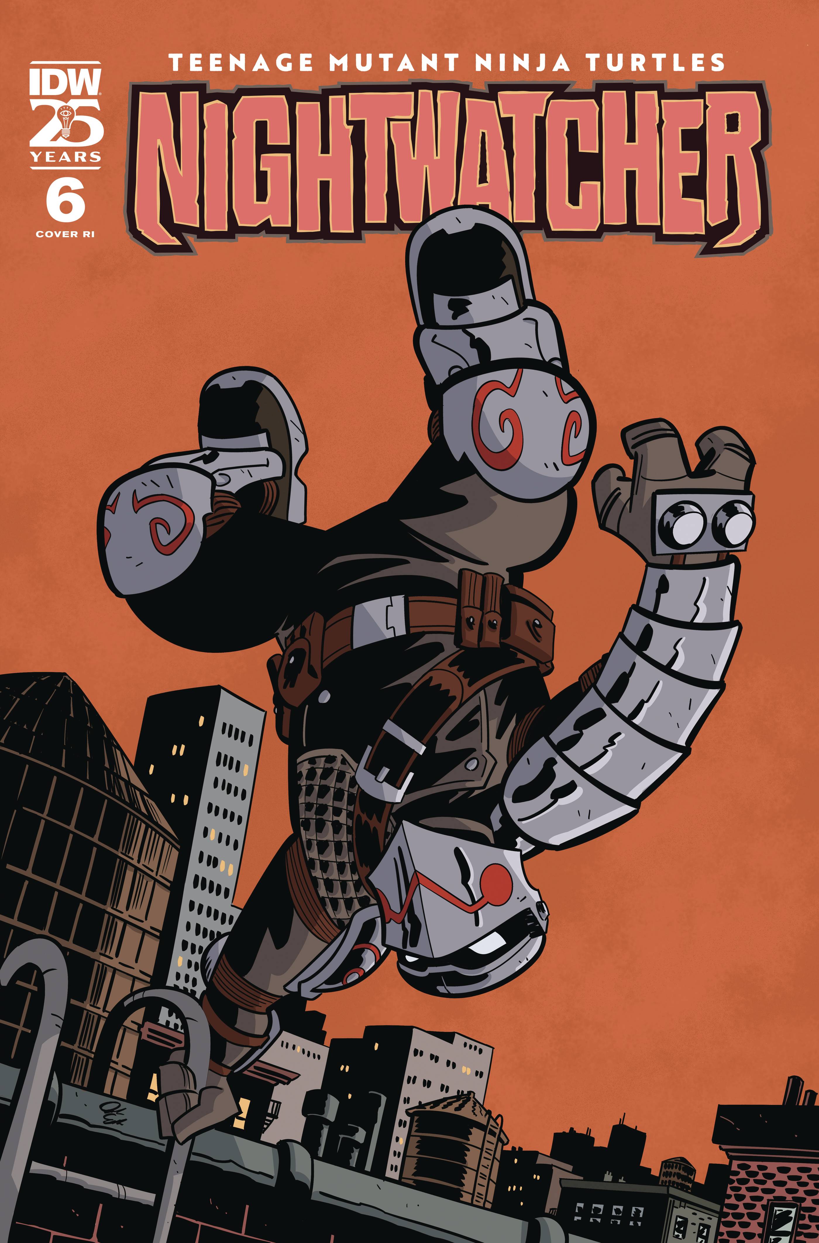 TEENAGE MUTANT NINJA TURTLES NIGHTWATCHER #6