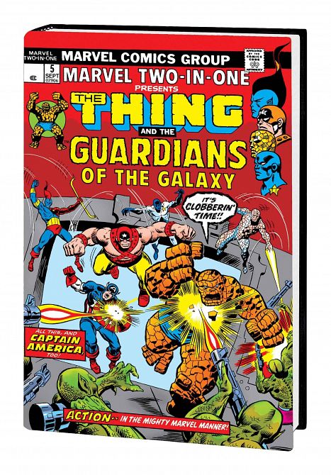 MARVEL TWO-IN-ONE OMNIBUS HC VOL 01 DM VARIANT MARVEL TWO-IN-ONE OMNIBUS HC VOL 01 DM VARIANT