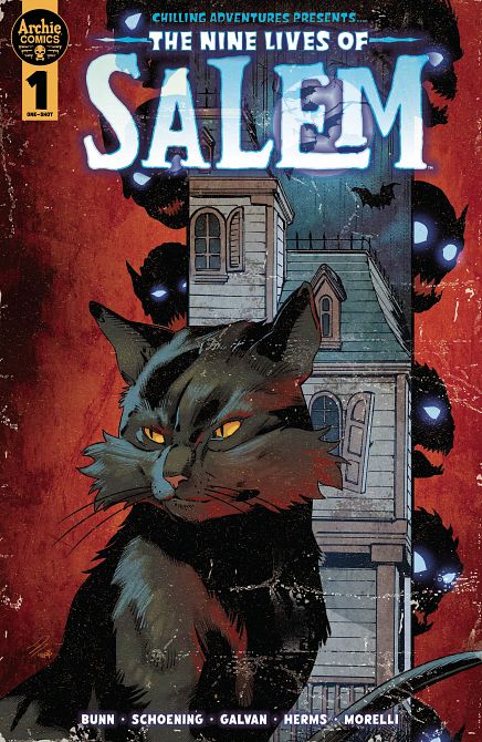 NINE LIVES OF SALEM ONESHOT CVR A DAN SCHOENING NINE LIVES OF SALEM ONESHOT CVR A DAN SCHOENING