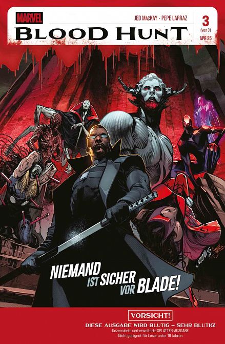BLOOD HUNT SPLATTER AUSGABE (ab 2024) #03 BLOOD HUNT SPLATTER AUSGABE (ab 2024) #03