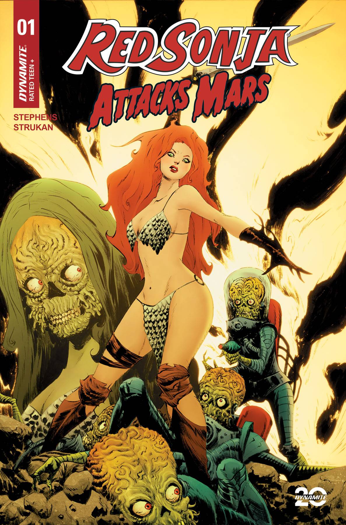RED SONJA ATTACKS MARS #1